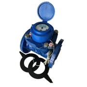 DAE WP-200P 2 Woltmann Helix Water Meter, Pulse Output, Gallon