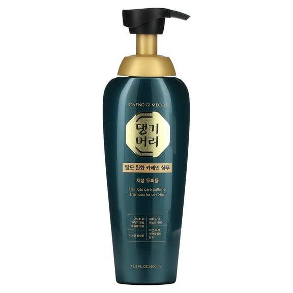 DAENG GI MEO RI Hair Loss Care Caffeine Shampoo For Oily Hair, 13.5 fl oz (400 ml)