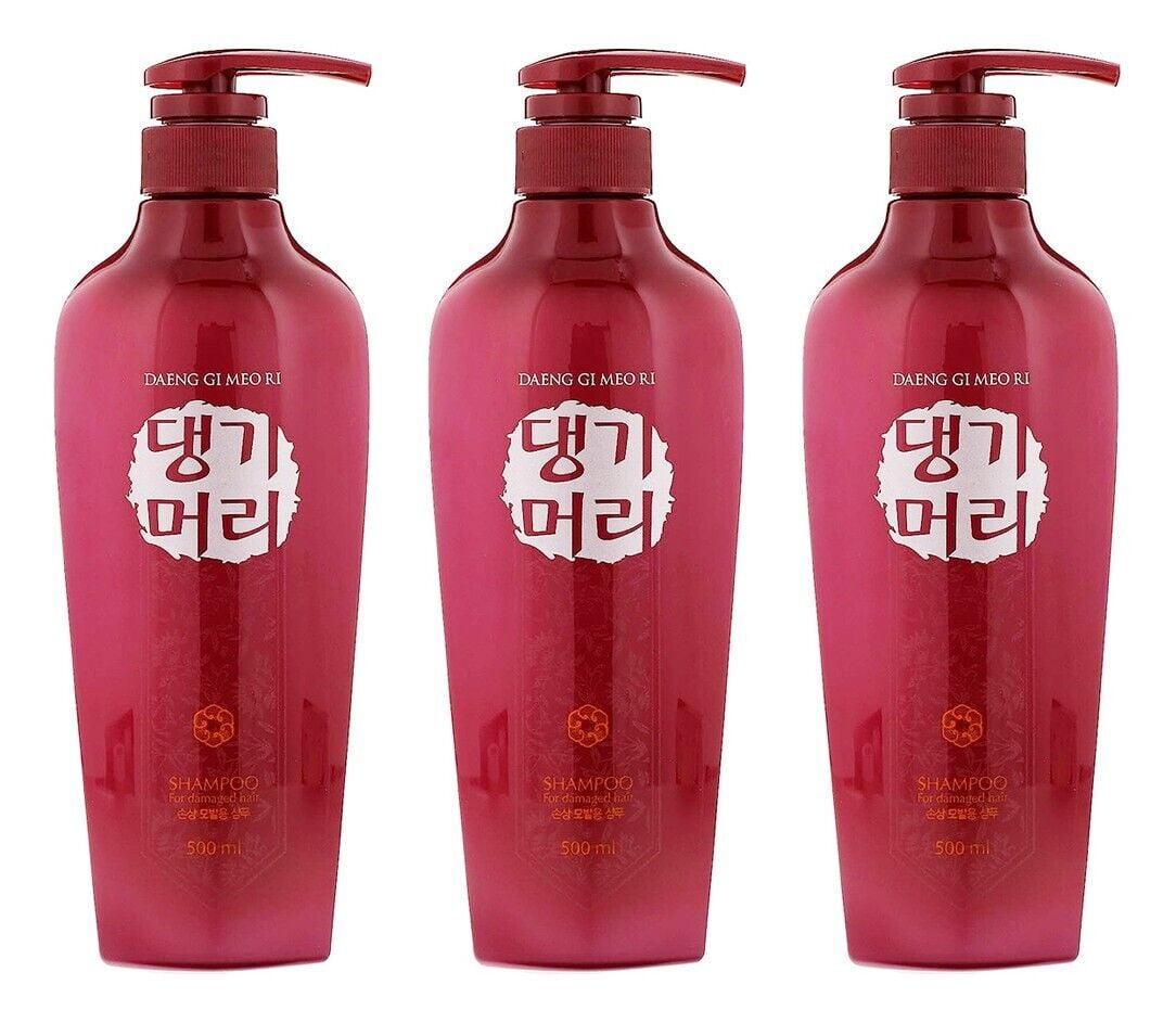 DAENG GI MEO RI, Shampoo for Damaged Hair & Hair Growth 16.9fl.oz (500ml) 3PACK