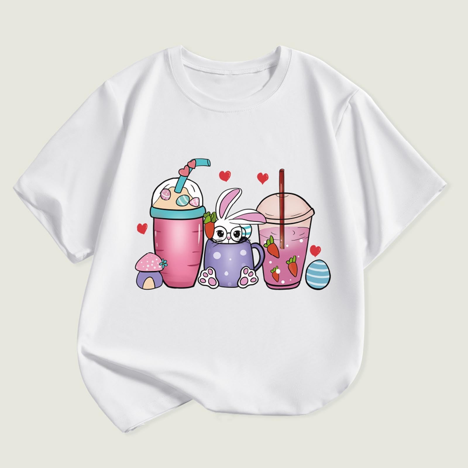 Boys White Coolest Print Short Sleeve T-Shirt main image 0