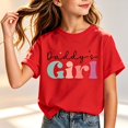 thumbnail image 1 of DAETIROS Cotton Shirts for Girls Soft Cute Graphic Tee Crew Neck Short Sleeve Summer Tops for Home Back to School, 1 of 6