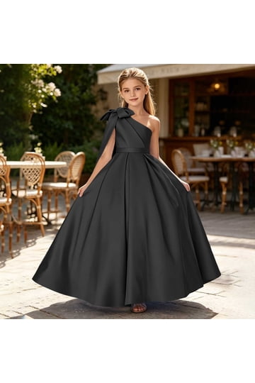 walmart junior bridesmaid dresses Children's Champagne Chiffon Bridesmaid