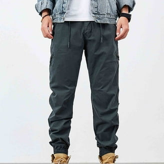 readymade multi pocket pants サイズ0 Wholesale Men Casual Solid Mid-Rise Drawstring Multi-Pocket