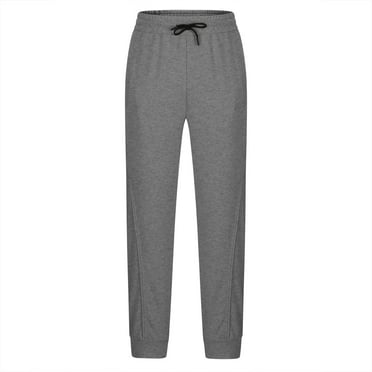 DAETIROS Mens Sweatpants with Pockets, Relaxed Fit Joggers Drawstring Baggy Casual Athletic Mens Sweatpants Clearance Dark Gray