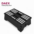 thumbnail image 1 of DAEX Folding Step Stool for Adults, 5” Half Step, Supports 300 lbs, Non-Slip for Bed, RV, SUV, Camper, 1 of 8