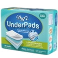 thumbnail image 1 of DAFI Disposable Incontinence Bed Pads Extra Large 30”x 36”(50 Count) Thick Underpads, Effective Odor Control Pee Pads, Chucks Pads, Super Absorbent Protection for Elderly, Adults, Baby, 1 of 7