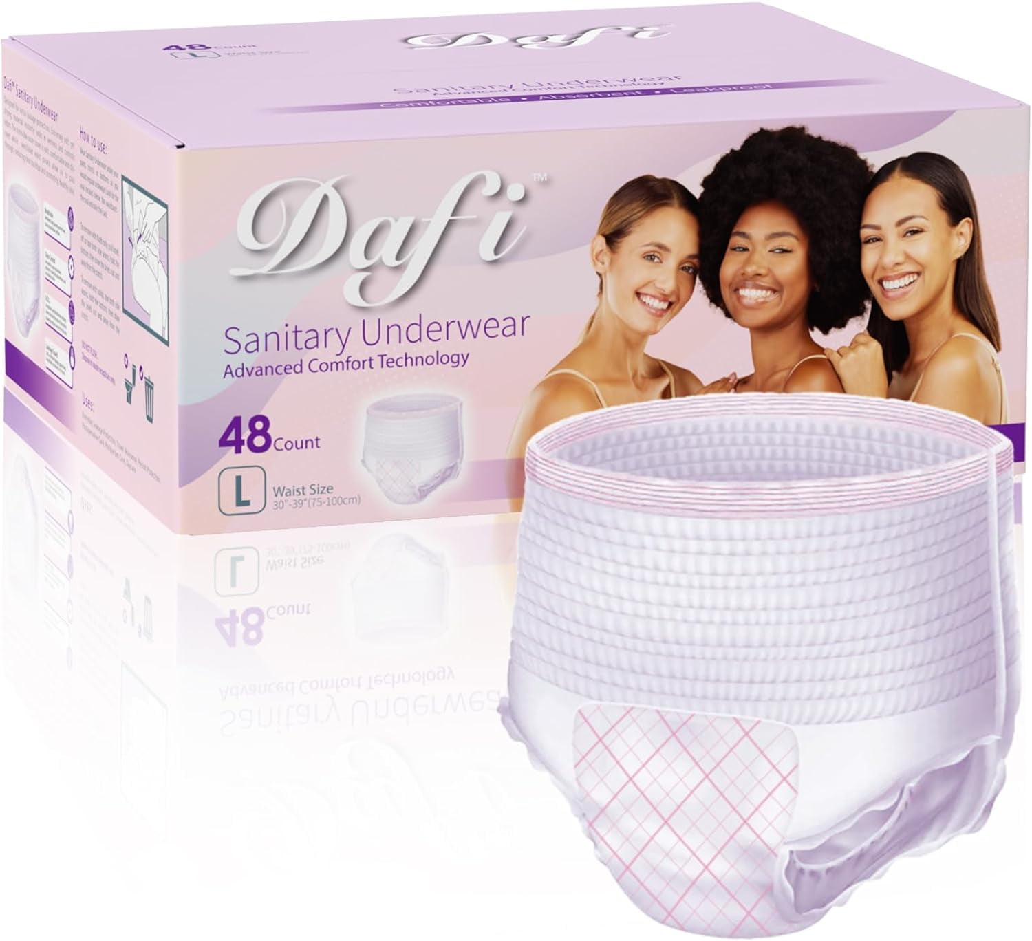 Buy Wholesale China Low Price Adult Disposable Soft Care Sanitary Panties  Period Panties For Women Sanitary & Menstrual Panties at USD 0.19