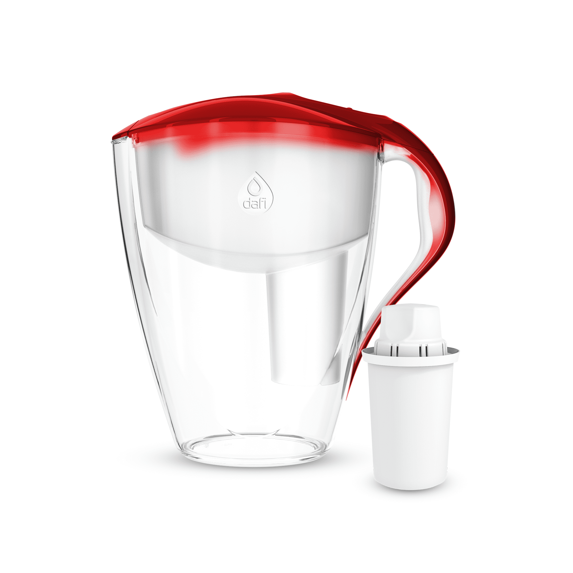 DAFI Water Filter Pitcher with Standard Filter 64 oz Clearly Filter