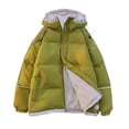 thumbnail image 1 of DAFPZW Hooded Puffer Jackets for Men Full Zip Quilted Down Coat Warm Thicken Winter Puffy Jacket Padded Outwear Pockets, 1 of 3