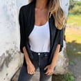 thumbnail image 1 of DAFPZW Lightweight Summer Cardigan for Women Short Sleeve V Neck Crochet Kimonos Open Front Hollow Out Boho Cover Ups, 1 of 9