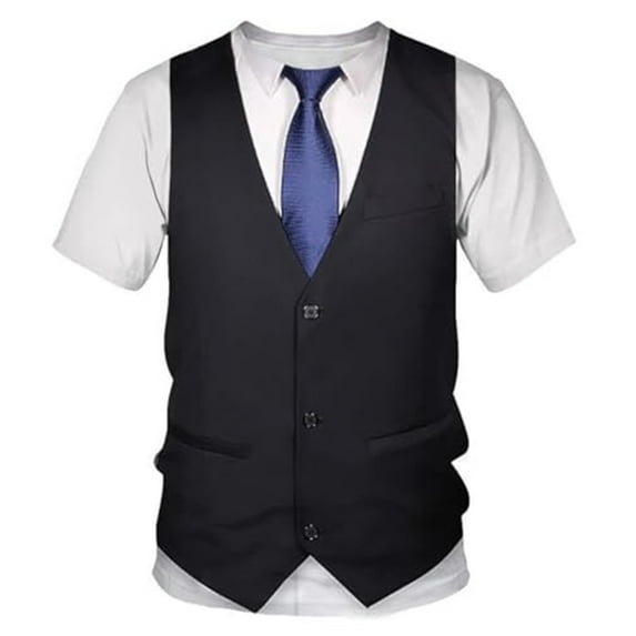 DAFPZW Men's Hipster Urban Design 3 Pockets Business Formal Dress Vest for Suit Tuxedo Slim Fit Jacket Casual Suit Vests