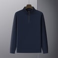 thumbnail image 1 of DAFPZW Men's Quarter Zip Up Pullover Lightweight Mock Neck Sweatshirt Casual Long Sleeve Golf Shirt, 1 of 5