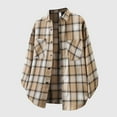 thumbnail image 1 of DAFPZW Mens Plaid Shirt Button Down Long Sleeve Lapel Collar Vintage Checkered Shirts Loose Fit Sweatshirts Big and Tall Cardigan, 1 of 3