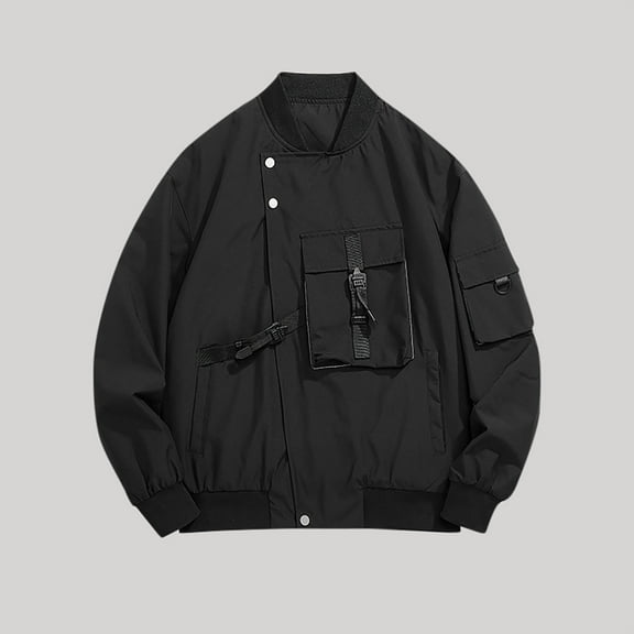 DAFPZW Mens Waterproof Rain Jacket Windbreaker Hooded Lightweight Hiking Jackets Outdoor Packable Duty Coat