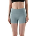 thumbnail image 1 of DAFPZW No Front Seam Biker Shorts for Women High Waisted Workout Athletic Gym Yoga Spandex Shorts, 1 of 3