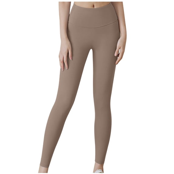 DAFPZW Soft Leggings for Women High Waisted Workout Yoga Pants Butt Lifting Fitness Gym Workout Yoga Trousers