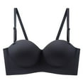 thumbnail image 1 of DAFPZW Strapless Push Up Seamless Multiway Bra Wireless Low Cut Convertible Bra Smoothing Unpadded Support Bras, 1 of 2