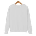thumbnail image 1 of DAFPZW Sweatshirts for Women Cotton Long Sleeve Tops Crewneck Pullover Oversized Sweaters, 1 of 5