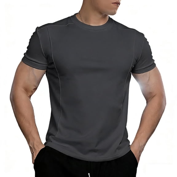 DAFPZW Tactical Short Sleeve T-Shirt Military Men's Athletic Workout Gym Training Tops Short Sleeve Casual Undershirts Golf Shirts