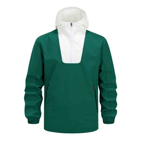 DAFPZW Waterproof Golf Rain Jacket for Men Lightweight Rain Coats for All Sports Anorak Jacket