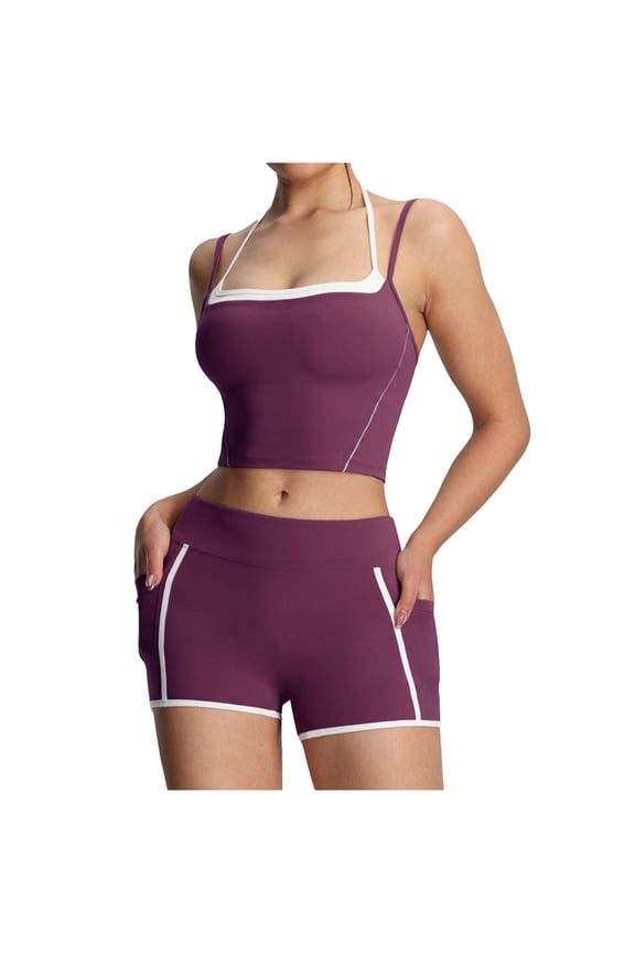 Women Workout Yoga Shorts Buttery Soft Solid Stretch Cheerleader Running Dance Volleyball Short Pants Dolphin Shorts