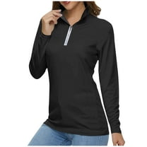 DAFPZW Womens Fall Fashion 2025 Long Sleeve Quarter Zip Shirt Breathable Mesh Shirt Long Sleeve V Neck Sportswear Pullover