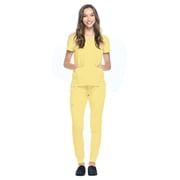 DAGACCI V-Neck 4-Way Stretch Jogger Scrub Set Mens or Womens