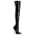 thumbnail image 1 of DAGGER-3000, 6 1 4" Solid Brass Heel Plain Stretch Thigh Boot, 1 of 5