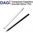 thumbnail image 1 of DAGi P301 Transparent Capacitive Aluminum Body Stylus Pen with Plastic Tip, 1 of 1