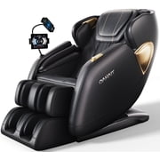 DAHAIY       Massage Chair Full Body, AI voice control, PU Leather Zero Gravity Heated Back Foot Hand Massage Recliner Chairs, Living room furniture, Office, Portable - Black