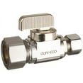 thumbnail image 1 of DAHL BROTHERS GIDDS-283393 Dahl Straight Ball Valve Stop 5/8" O.D. x 3/8" O.D, Lead Free, 1 of 5