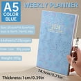 thumbnail image 1 of DAILIHIVE 2025 Schedule Notepad Inside Page A5 Efficiency Manual Planning Notebooks,Record The Interesting & Exciting Things In Life,5.71 x 8.11 in,Hardcover,College Ruled Notebook, 1 of 4