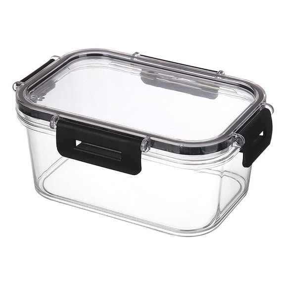 Bento Lunch Box, for Fridge - Leakproof Food Storage Containers, Airtight Refrigerator Rectangular Kitchen Thickening Box Storage Box, Keep Food Fresh Longer