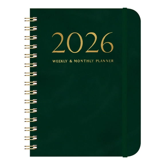 DAILIHIVE Digital Notebook,2025 Schedule Book A5 Plan Book Coil Book Leather Strap Notebook Self-discipline Card Printing Book,Self-Discipline Tool,6 x 8.46 in,Hardcover