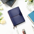 thumbnail image 1 of DAILIHIVE Notebook Leather Life Notebook Travel Diary Notebook,Easy To Carry And Use,Sketching Or Habit Tracking,4.1 x 5.3 in,Hardcover,Pocket Notebook, 1 of 7