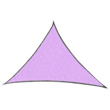 DAILIHIVE Shade Cloth,Sun Shade Sail Triangle,Sun Canvas Canopy,Sun Protection Triangular Shade Block Canopy for Patio,Garden,Yard,Deck,Plant,Pool,Shade And Cool Breathable