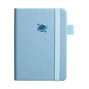 DAILIHIVE Small Notebook Portable Notepad Thickened Pocket Mini A6 English Handy Note Book,Pocket Notebook Cute Mini Notepads,Hardcover
