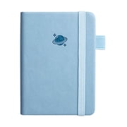 DAILIHIVE Small Notebook Portable Notepad Thickened Pocket Mini A6 English Handy Note Book,Pocket Notebook Cute Mini Notepads,Hardcover