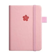 DAILIHIVE Small Notebook Portable Notepad Thickened Pocket Mini A6 English Handy Note Book,Pocket Notebook Cute Mini Notepads,Small Journal Notebook for Men Women Business,Hardcover