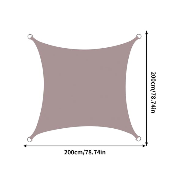 DAILIHIVE Sun Shade Sail Rectangle,Sun Shade Cloth for Pool,Garden Swimming Pool AntiUV Shade Cloth,You Can Set It Up Quickly,Ensuring You Stay Safe From Harmful Rays,For Patio,Backyard,Flat Roof