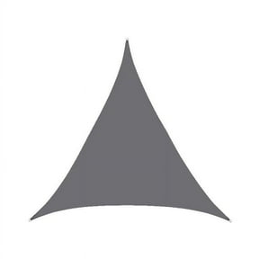 DAILIHIVE Sun Shade Sail Triangle,Sun Shade Sail Triangle,Sun Canvas Canopy,Sun Protection Triangular Shade Block Canopy for Patio Backyard Lawn Garden Outdoor Activities