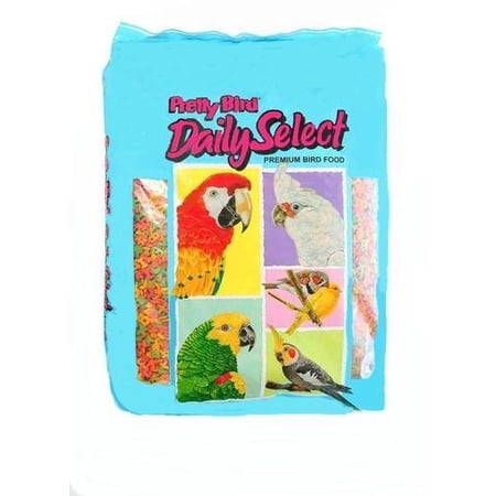 pretty bird international bpb79118 20-pound daily select premium bird food, large