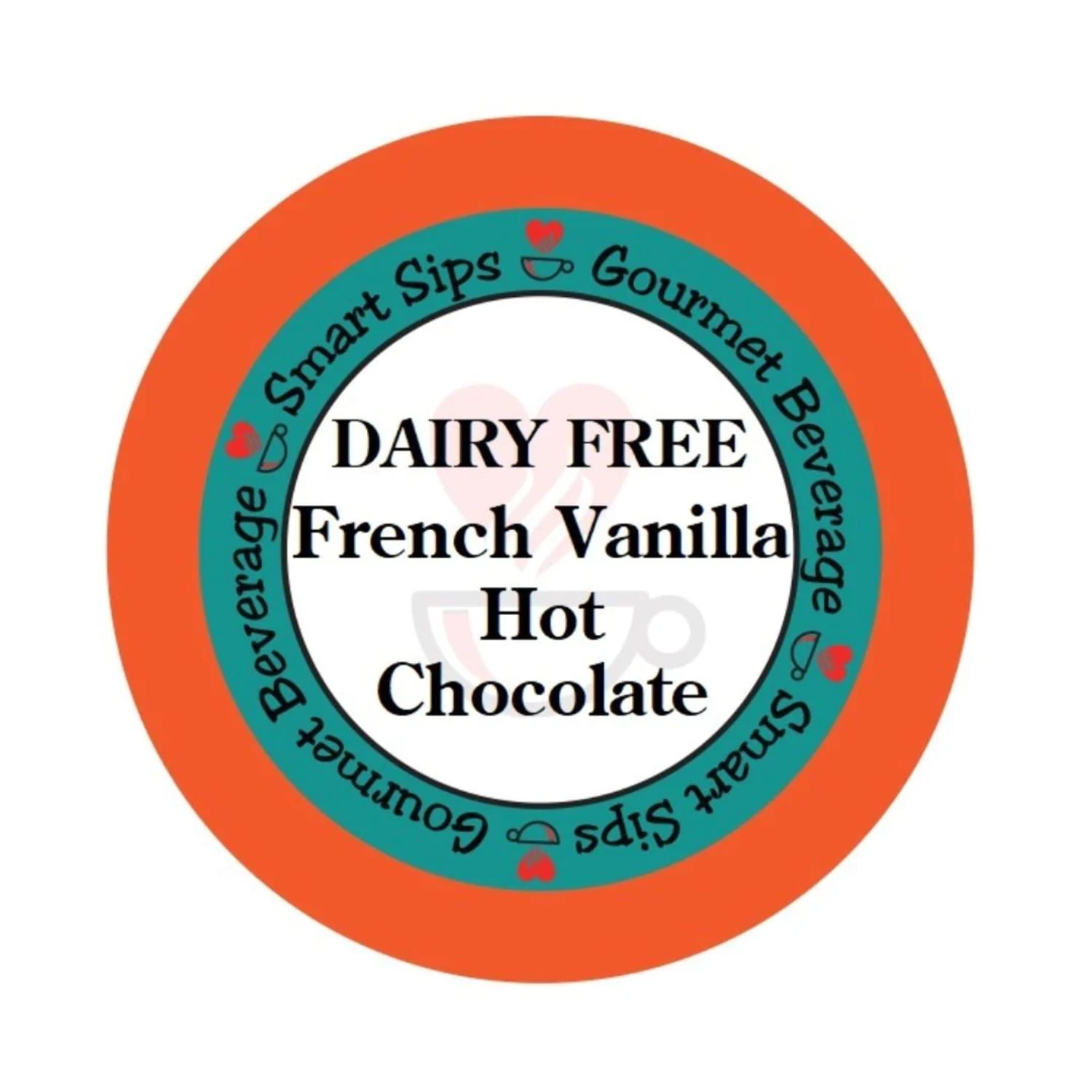 DAIRYFREE French Vanilla Hot Chocolate, SingleServe Gourmet Lactose