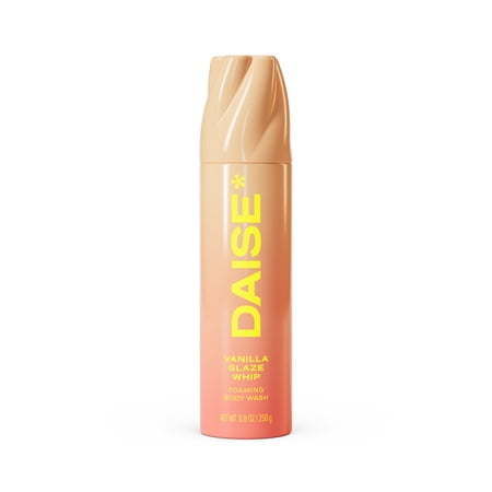 DAISE Foaming Body Wash in Vanilla Glaze Whip, Ultra Hydrating for Skin, 8.8 OZ / 250 g