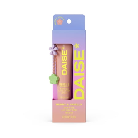 DAISE Peptide Lip Butter Balm in Berry & Vanilla, Lightly Tinted, 15 ml