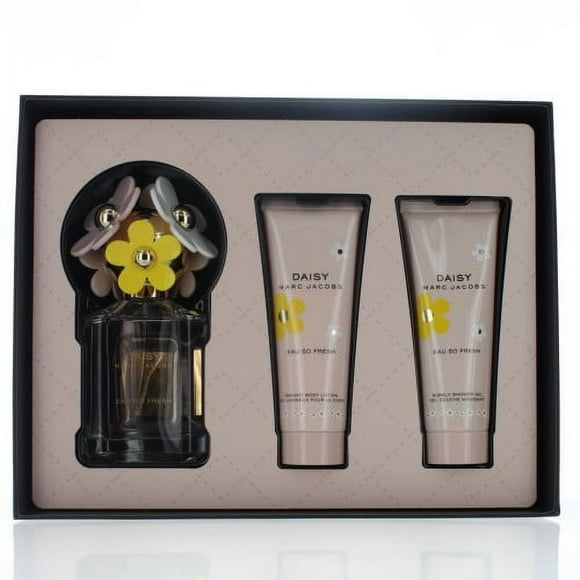 DAISY EAU SO FRESH WOMEN 3 PIECE GIFT SET - 2.5 OZ EAU DE TOILETTE SPRAY by MARC JACOBS