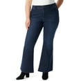 Jessica Simpson Women's and Women's Plus Daisy Fitted Flare High Rise
