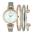 DAISY FUENTES Womens Watches Two tone Rose Gold Watch with Mesh Strap