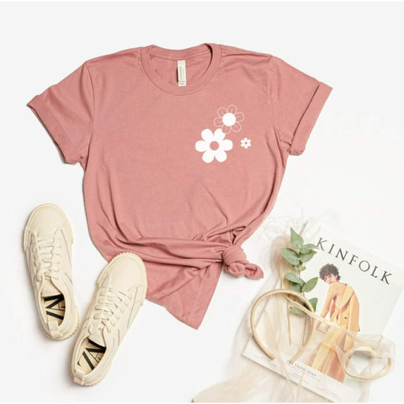 DAISY SMILEY HAPPY FACE Graphic Short sleeve T-Shirt