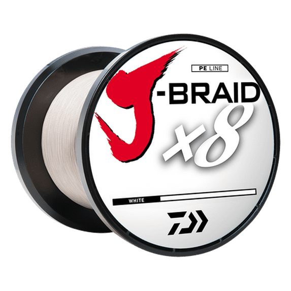 DAIWA J-Braid x8 Grand 3000yards White, 50#